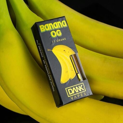 Banana OG Dank Vapes 1g Cartridge