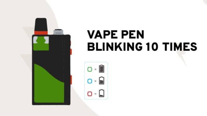 Vape Pen Blinking