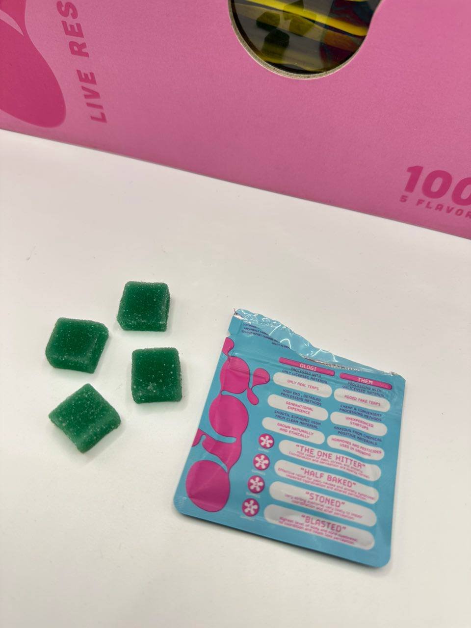 Ologi 500MG Live Resin Edibles