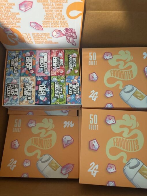 Favorite 2g Minis Disposable Orange Box Edition