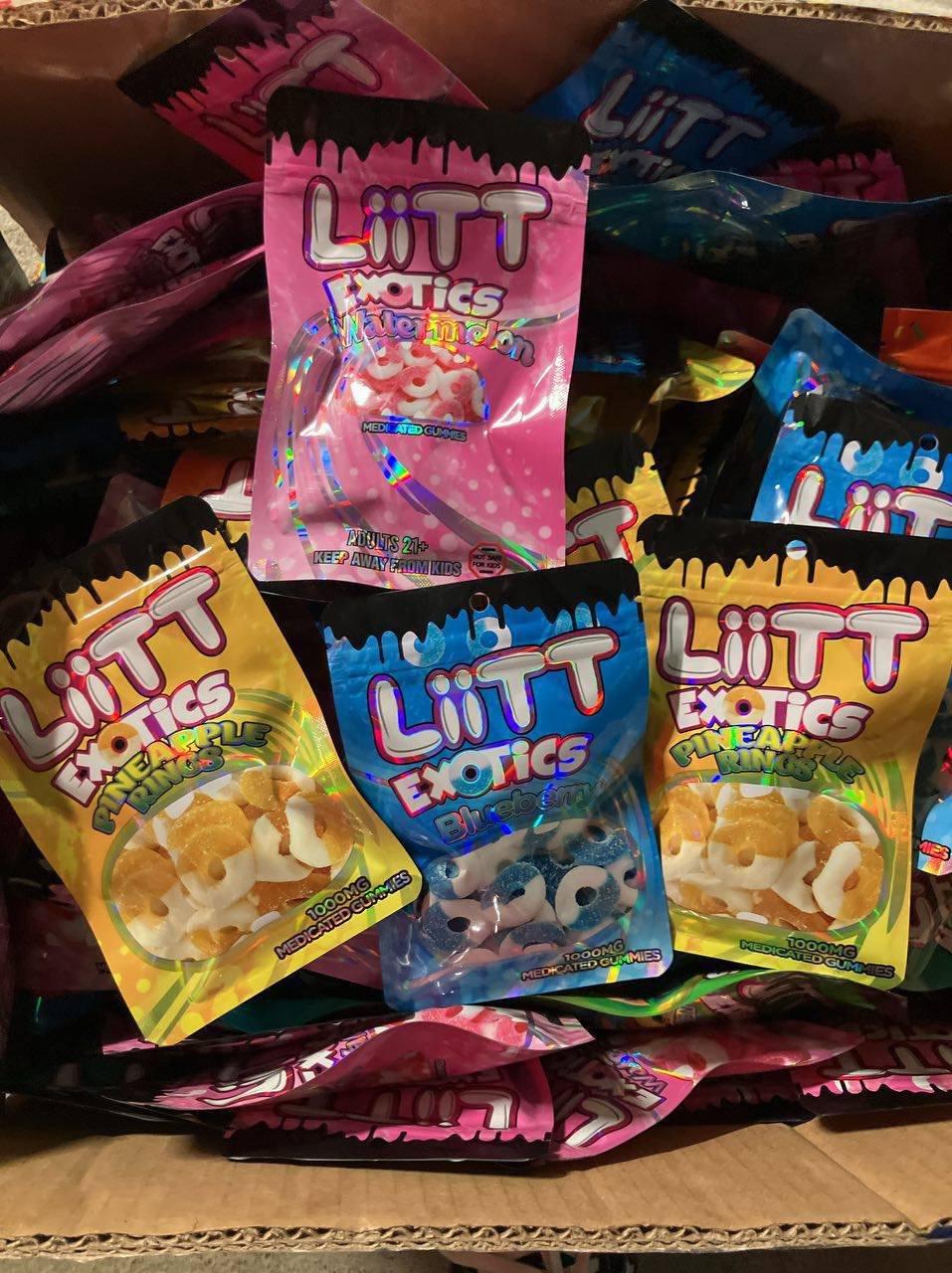 Liitt Exotics 1000mg Gummies
