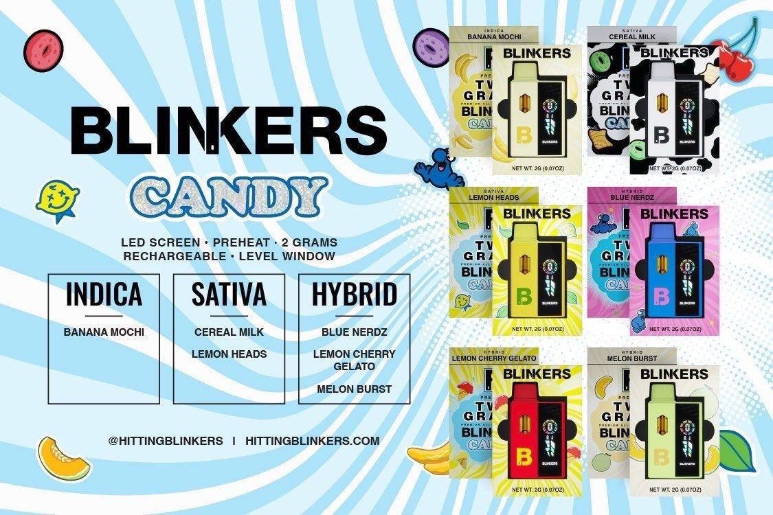 Blinkers Candy 2G Disposable