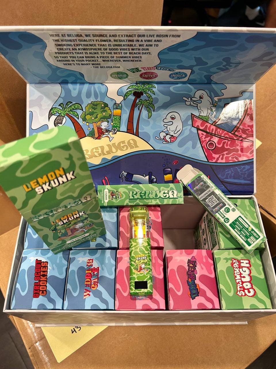 Beluga 3G Disposable THC vape