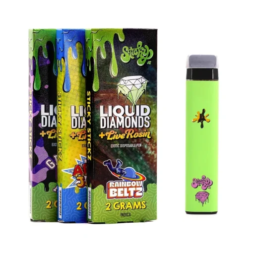 Sticky stickz diamonds + rosin disposable