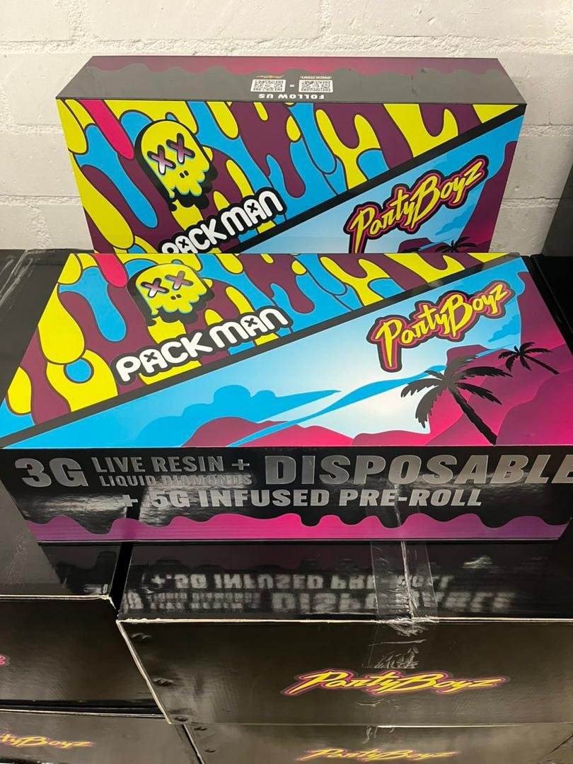 Packman x PartyBoyz Disposable + Pre-roll