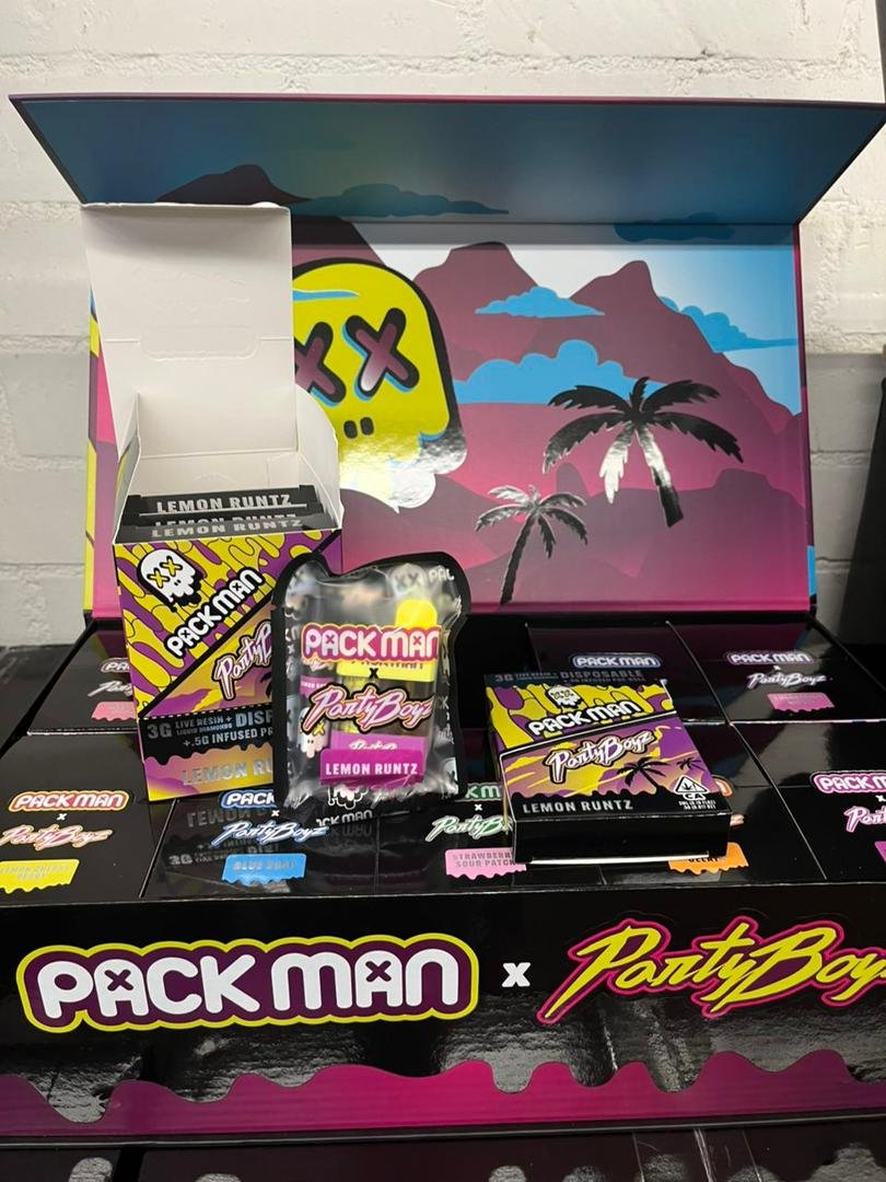 Packman x PartyBoyz Disposable 3G