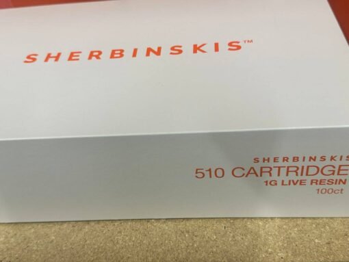 Sherbinskis 1G Live Resin Cart