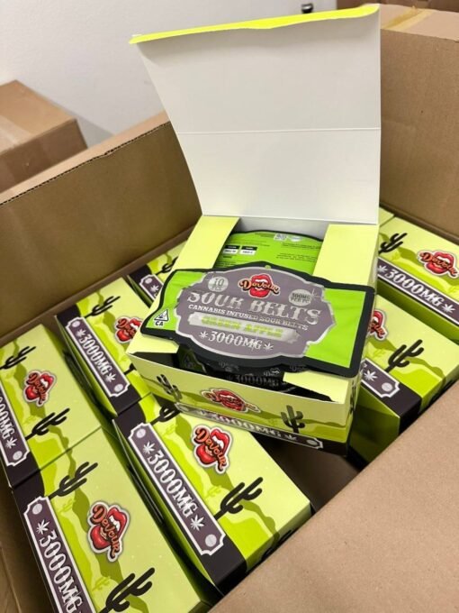 Devour Sour Belts 300Mg Edibles