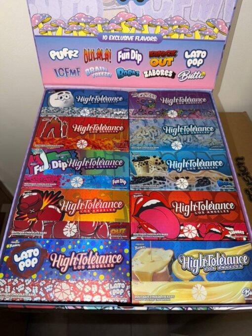 High Tolerance X Fusion Chocolate Bars