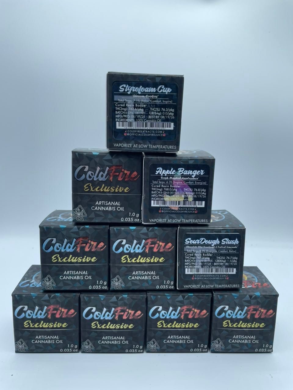 Coldfire Cured Resin Badder