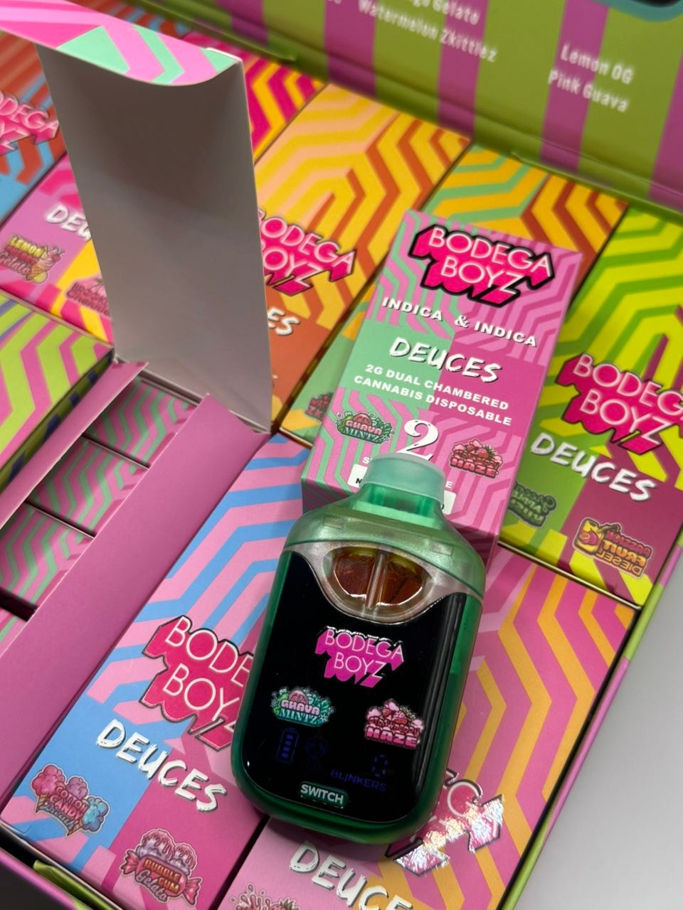 bodega boyz dual chamber disposable