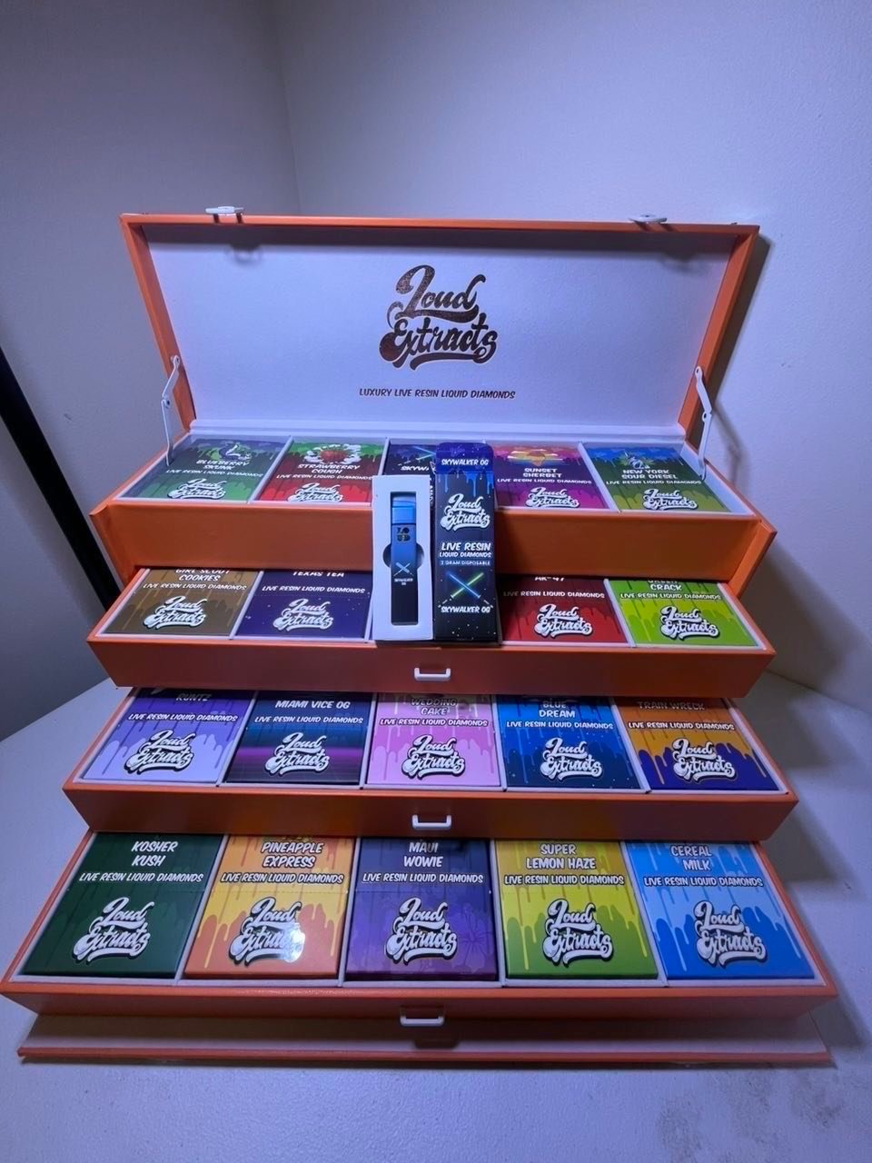 loud extracts live resin liquid diamond disposable