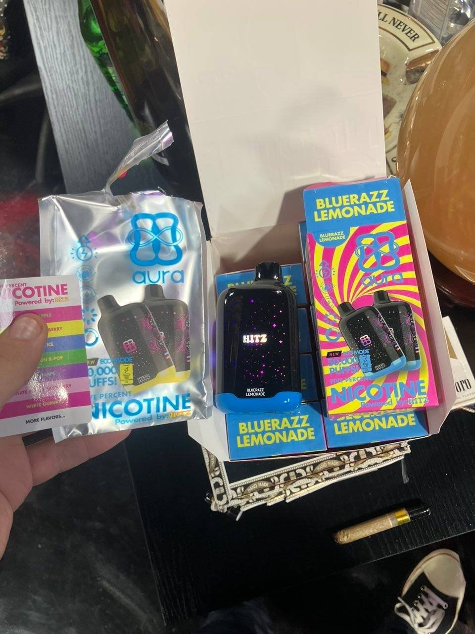 Hitz aura nicotine vape